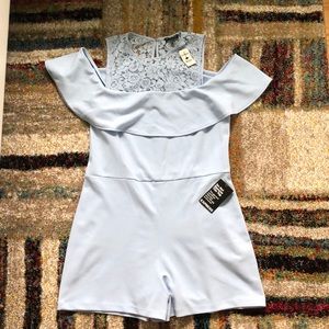 Express Baby Blue romper